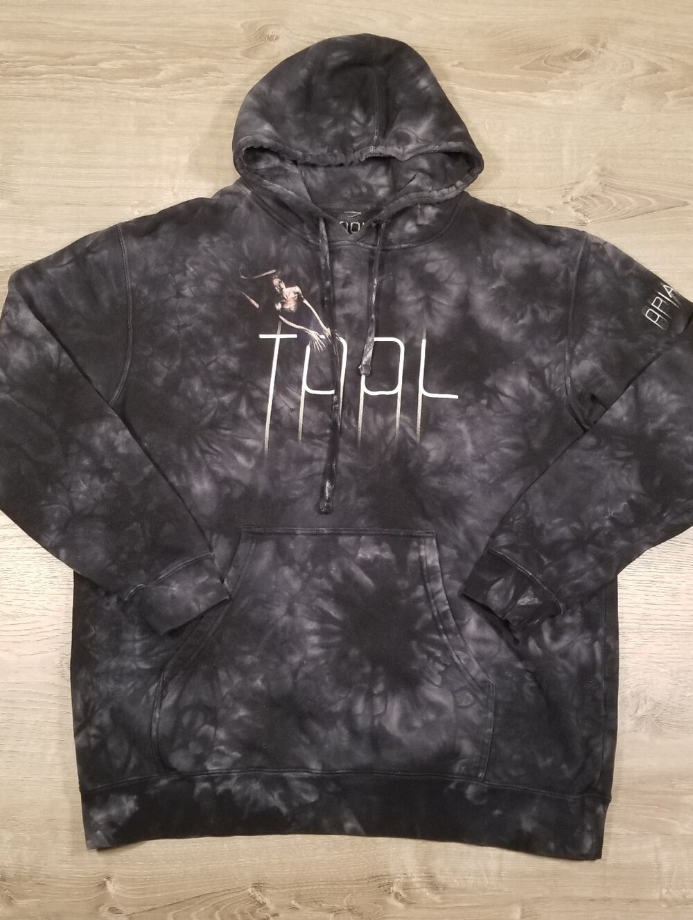 Tool Opiate 2 Crawler Tie Dye Pullover Band Hoodie Mens Size XL Metal Rock Rare